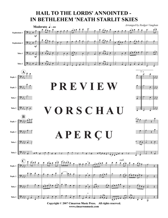 Product gallery: Page 4 of 21 13 Weihnachtlieder , , (Tuba Quartet: 2x Baritone, 2xTuba)