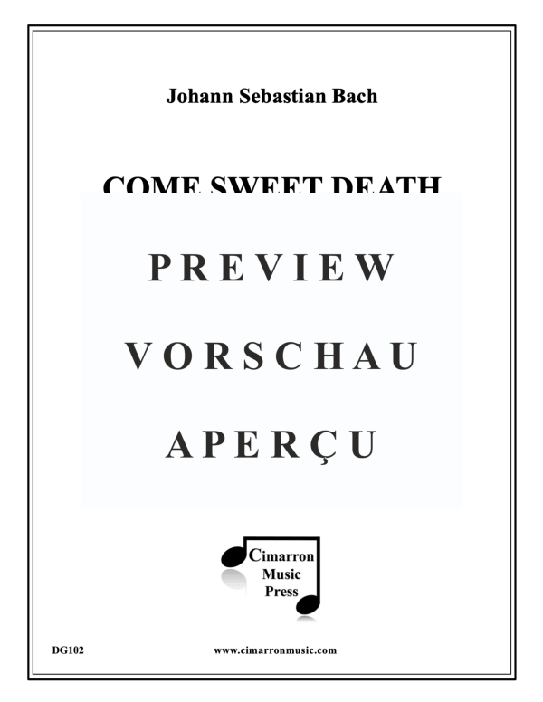Produktgalerie: Seite 2 von 9 O Haupt voll Blut und Wunden, , Blechbläser Quartett