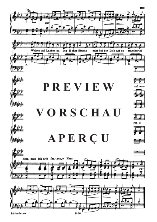 gallery: Lachen und Weinen D.777 , , (Gesang hoch + Klavier)