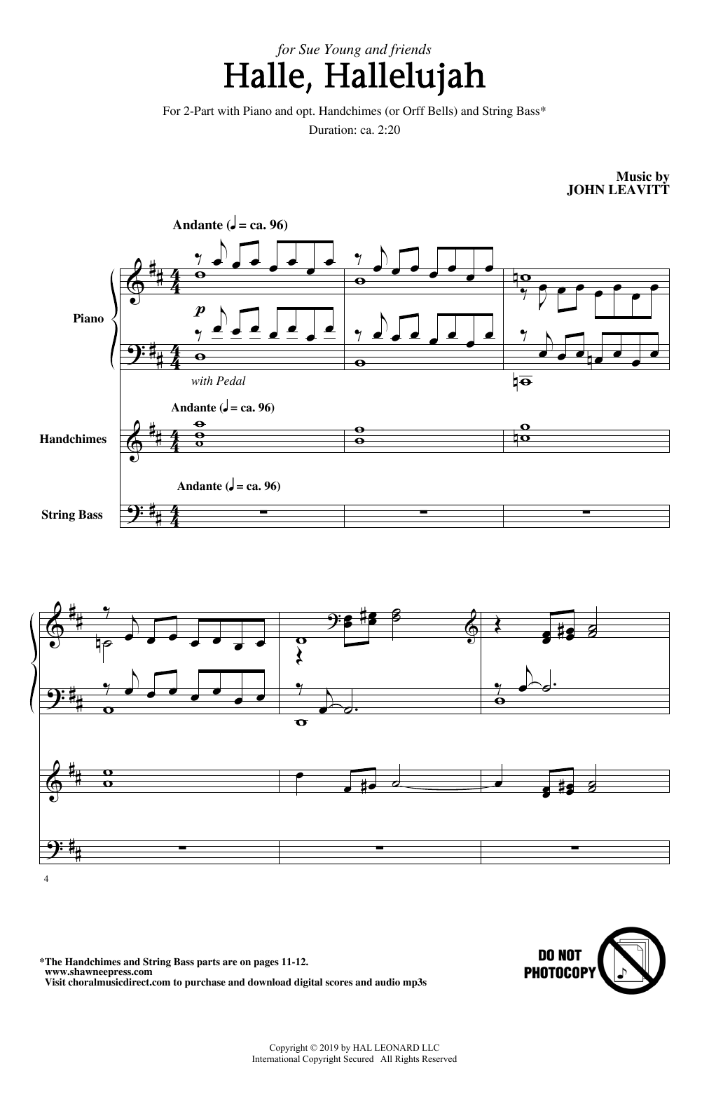 Produktbild zu: Halle, Hallelujah