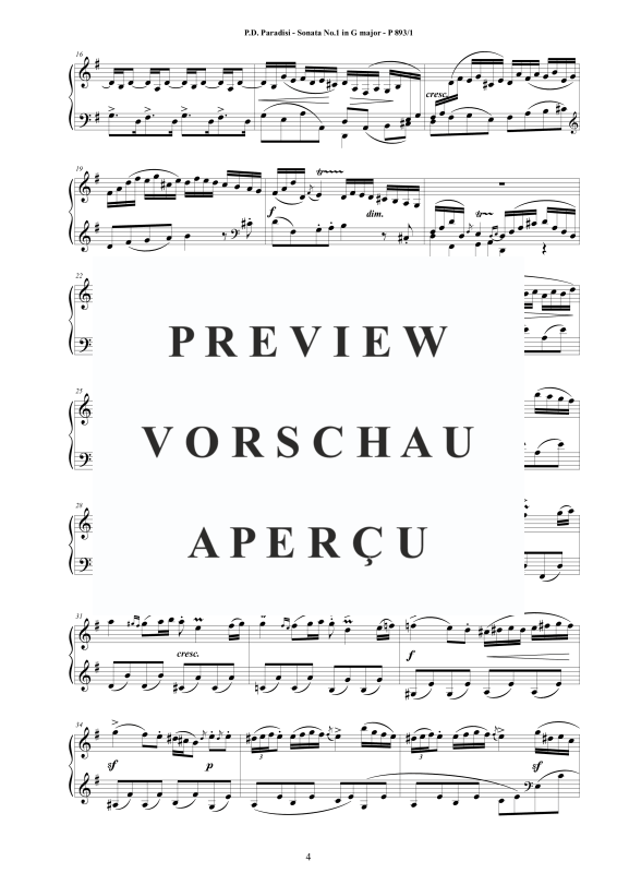 Produktgalerie: Seite 5 von 11 12 Klavier Sonaten P893 - Vollständige Partituren, , Klavier Solo