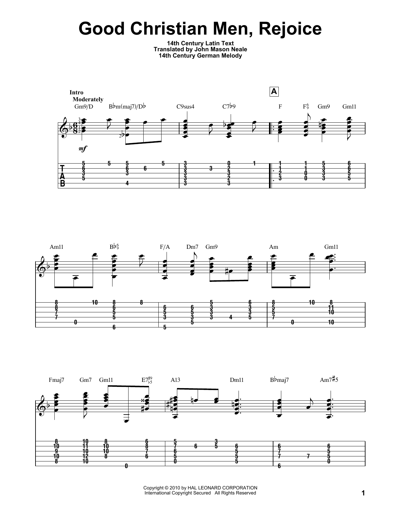 Product gallery: Page 1 of 1 Good Christian Men, Rejoice, John M. Neale