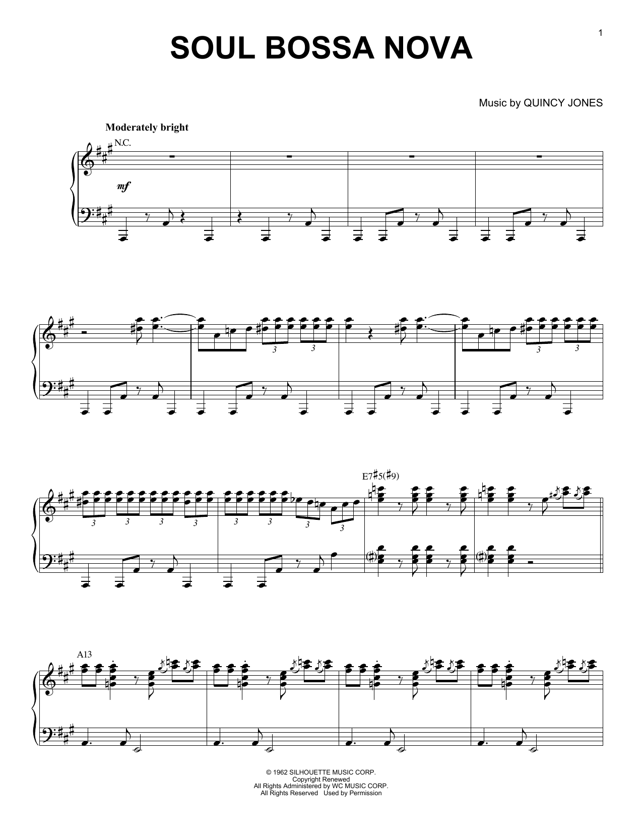 Product gallery: Page 1 of 1 Soul Bossa Nova, Quincy Jones