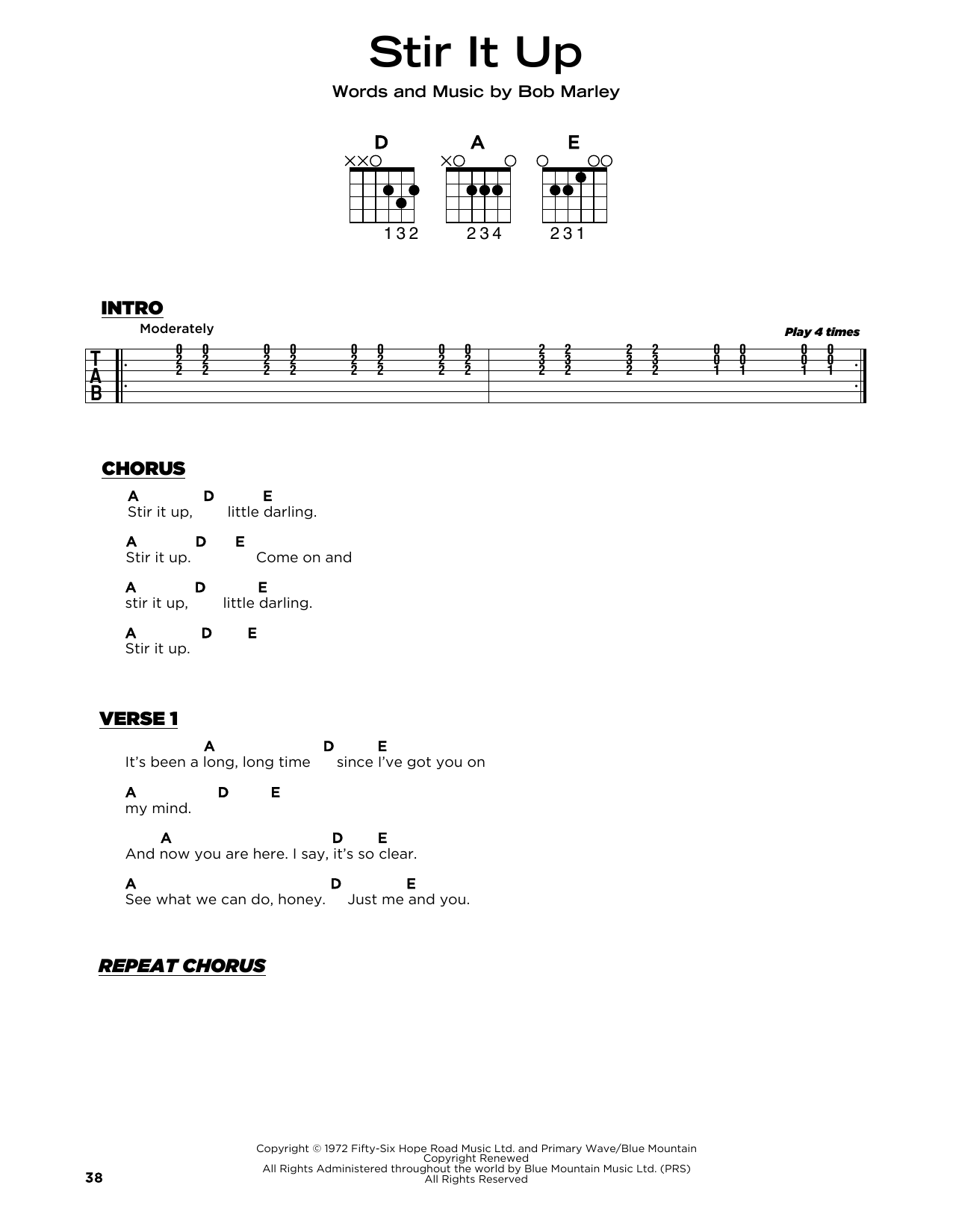 Produktgalerie: Seite 1 von 1 Stir It Up, Bob Marley, Gitarre