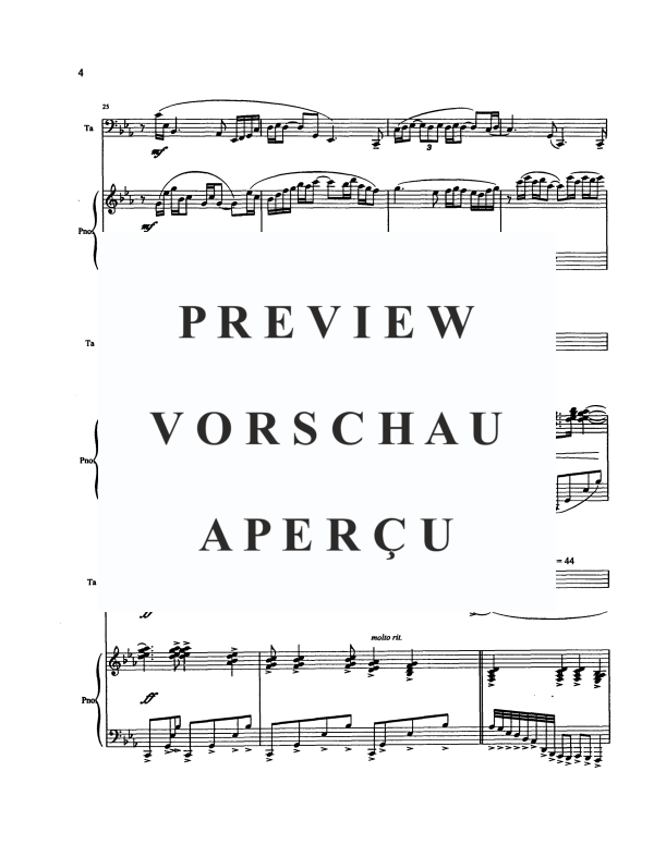 Produktgalerie: Seite 5 von 11 Suite No. 4, , Tuba und Klavier