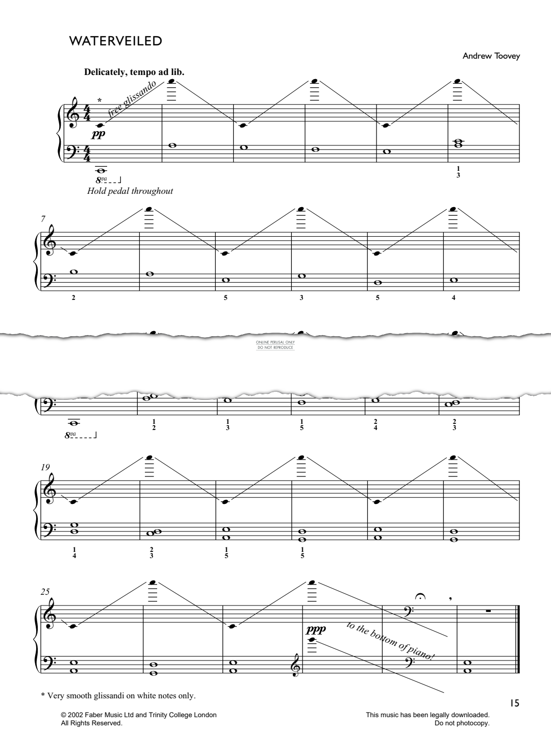 Produktgalerie: Seite 1 von 1 Waterveiled, Andrew Toovey, Klavier