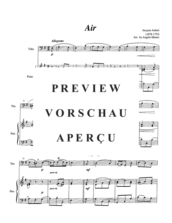 Produktgalerie: Seite 3 von 11 Air , , (Tuba + Klavier)