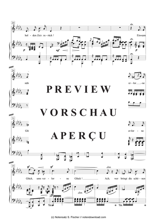 Product gallery: Page 3 of 4 Erster Verlust , , Piano and Voice