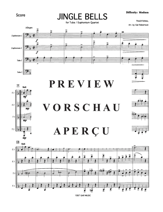 Product gallery: Page 3 of 10 Jingle Bells , , (Tuba Quartett EETT)