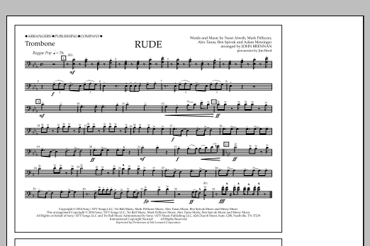 Product picture to: Rude - Trombone