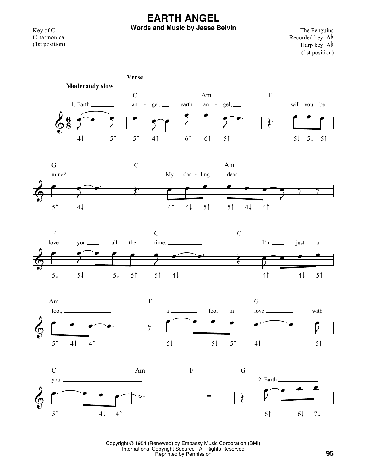 Product gallery: Page 1 of 1 Earth Angel, The Crew-Cuts