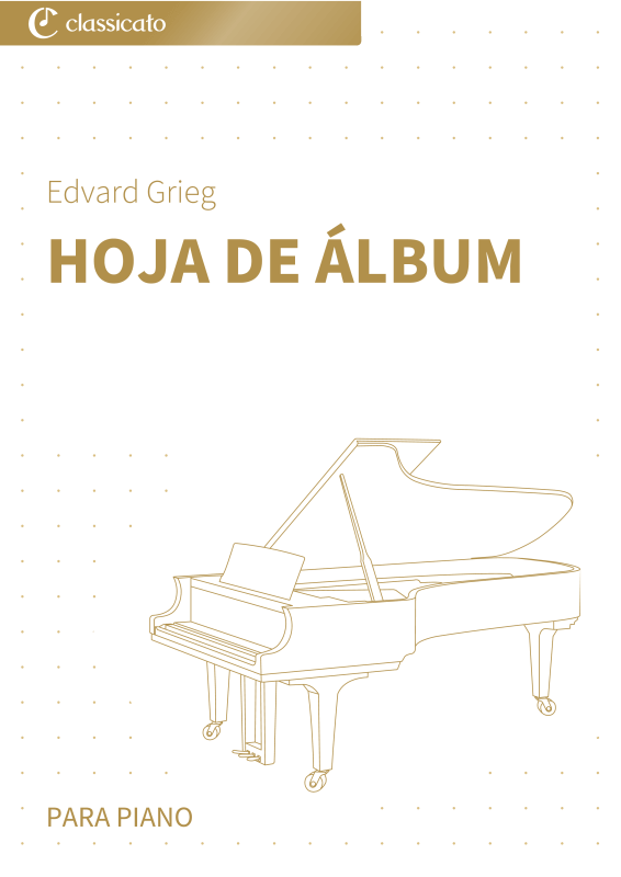 Product picture to: Hoja de álbum - No. 7 de Piezas líricas, Libro 1, op. 12Edvard Grieg