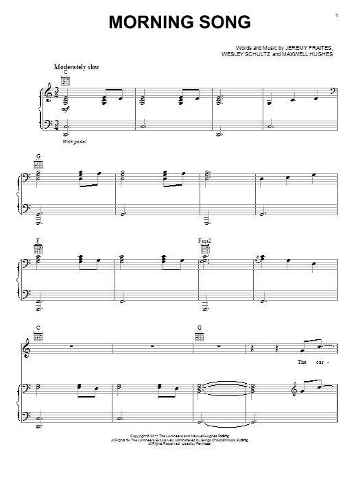 Product picture to: Morning Song