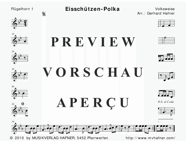 gallery: Eisschützen-Polka, , (Holz- und Blechbläser)
