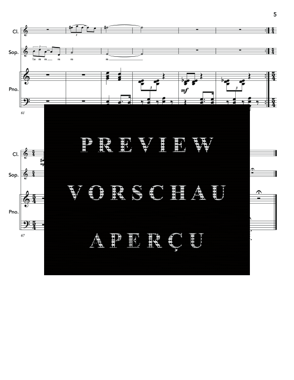 Produktgalerie: Seite 9 von 11 Lamento Andino, , (Trio Sopran, Klarinette und Klavier)