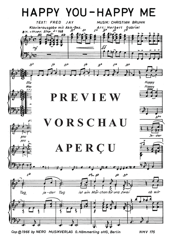 Produktgalerie: Seite 4 von 4 Happy You - Happy Me, Leismann Werner, 	Renate u., Klavier und Gesang