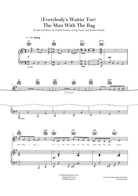 Produktgalerie: Seite 1 von 1 (Everybody's Waitin' For) The Man With The Bag, Jessie J, Gesang, Gitarre, Klavier