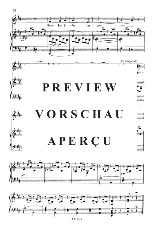 Product gallery: Page 7 of 7 La fée aux chansons Op.27 No.2, , Medium Voice and Piano