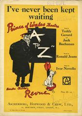 cover: I've Never Been Kept Waiting (from 'A To Z'), Jack Buchanan