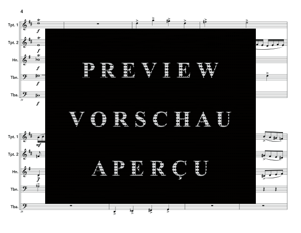 Produktgalerie: Seite 8 von 11 Brass Turbulences, , (Blechbläser Quintett)