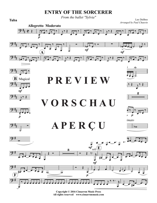 Produktgalerie: Seite 18 von 19 Entry of the Sorcerer , , (Blechbläserquintett)