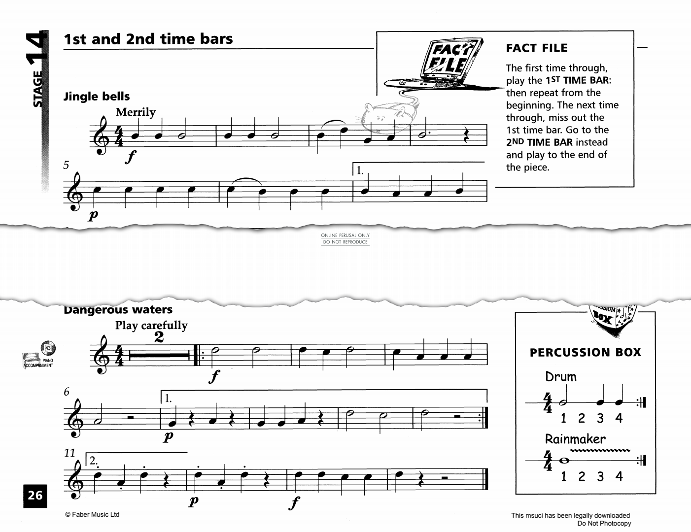 Product gallery: Page 1 of 1 Jingle Bells/Dangerous Waters, Traditional