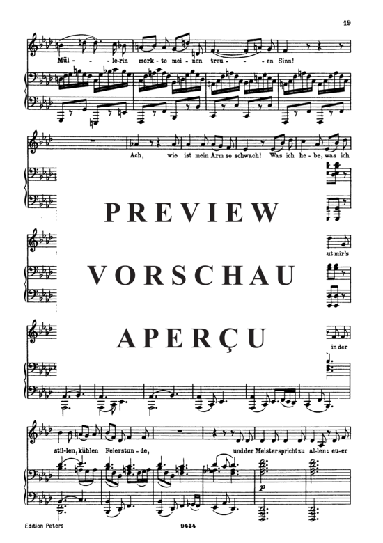 Product gallery: Page 3 of 5 Am Feierabend, D.795-5 (Die Schöne Müllerin), , Low Voice and Piano