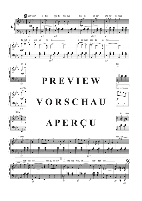 Produktgalerie: Seite 10 von 10 Lustiges Wien, 	, Klavier und Gesang