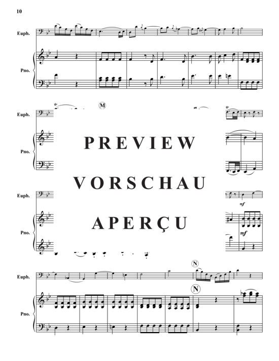 gallery: Presto aus Concerto in B , , (Bariton/Pos + Klavier)