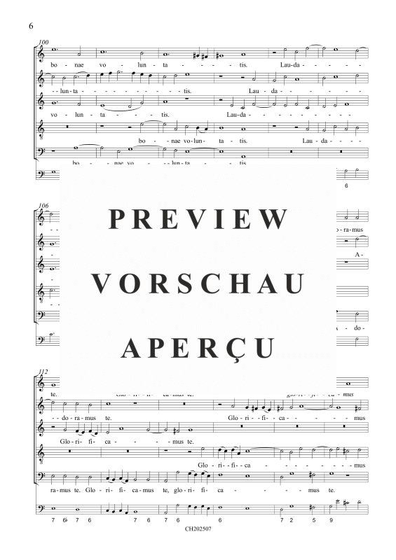 Produktgalerie: Seite 7 von 11 Missa brevis (Klassiker der Chormusik), , Gemischter Chor 5-stimmig und BC