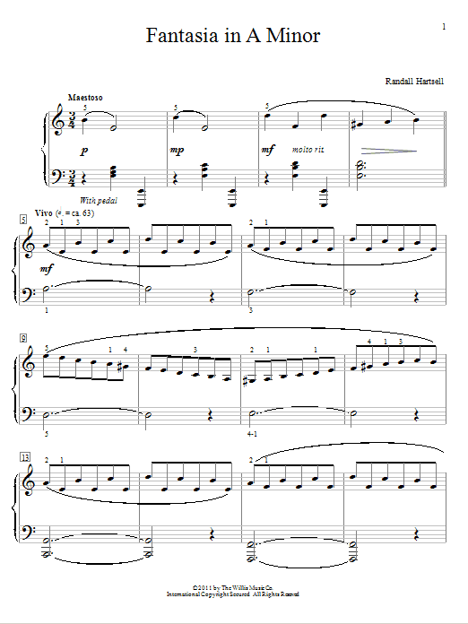 Produktbild zu: Fantasia In A Minor