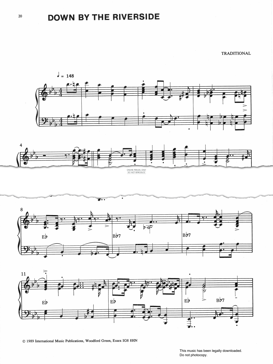 Produktbild zu: Down By The Riverside