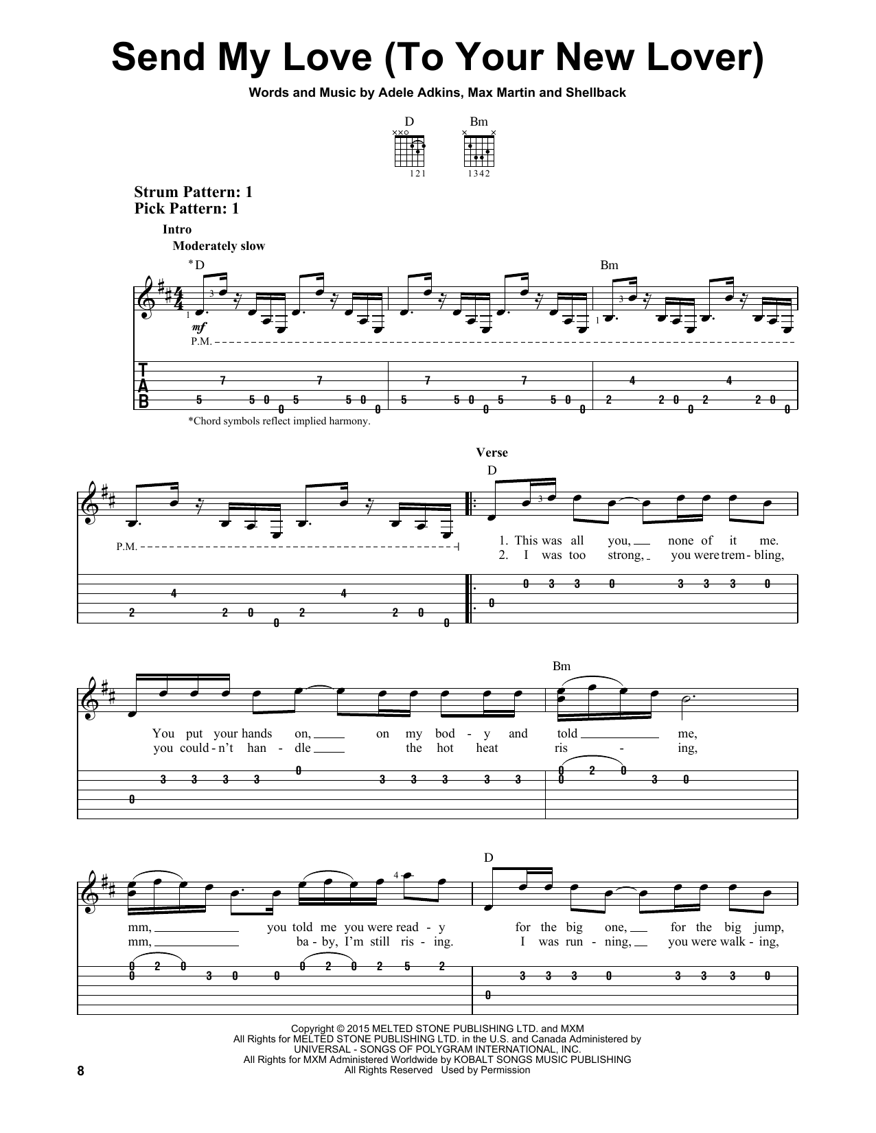 Produktbild zu: Send My Love (To Your New Lover)
