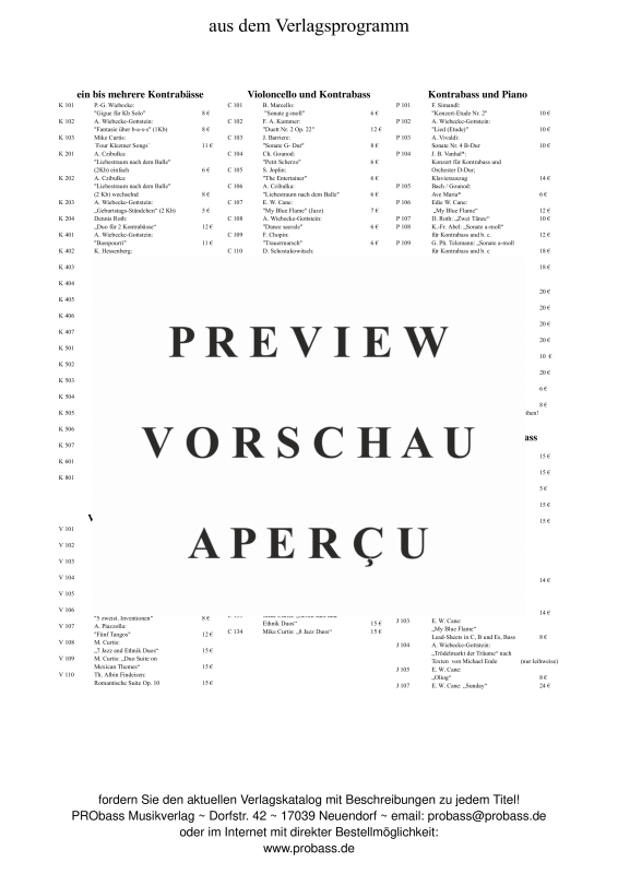 gallery: Geburtstags-Ständchen, , Double Bass Quartet