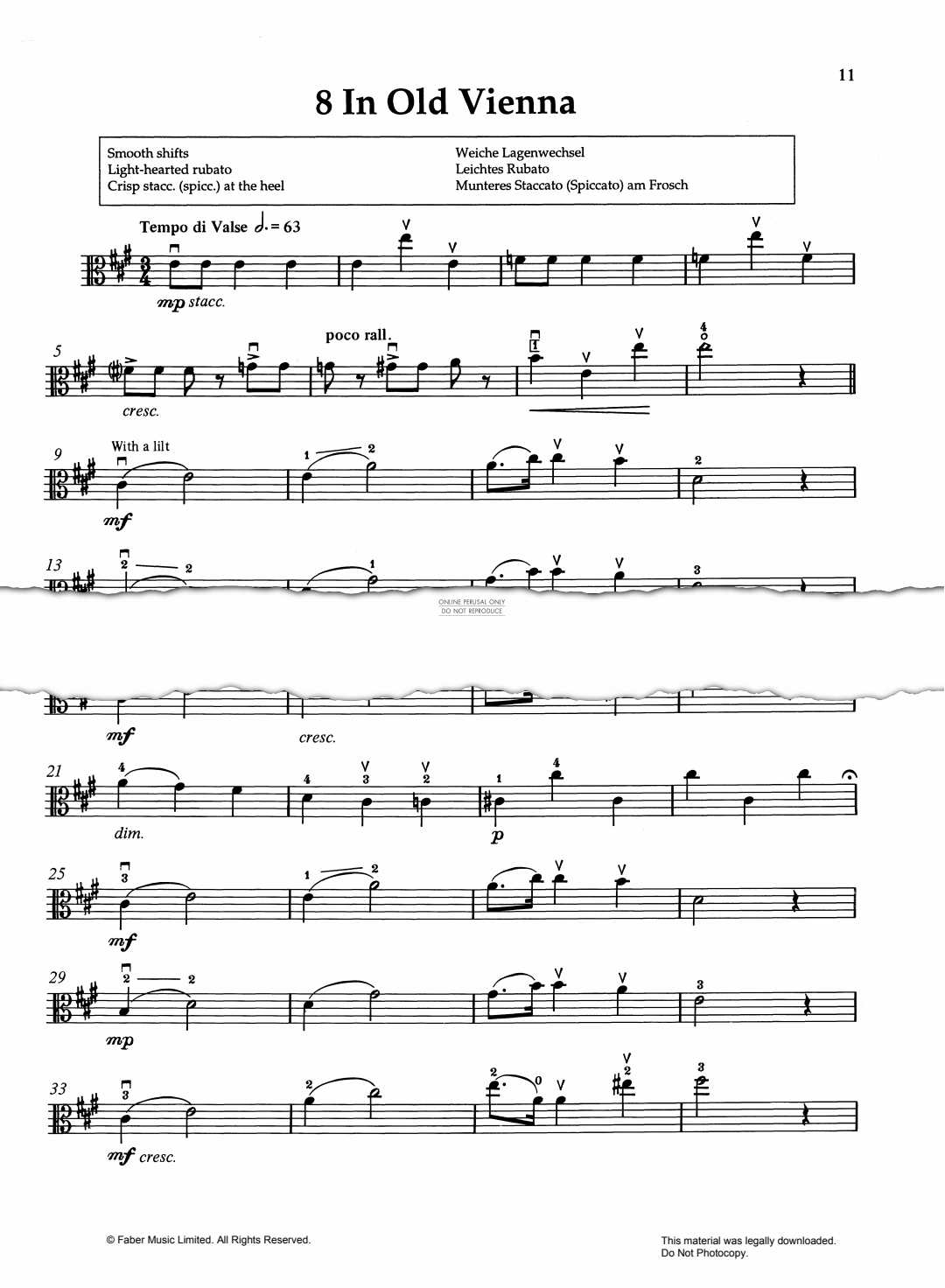 Produktgalerie: Seite 1 von 1 In Old Vienna, Mary Cohen, Viola