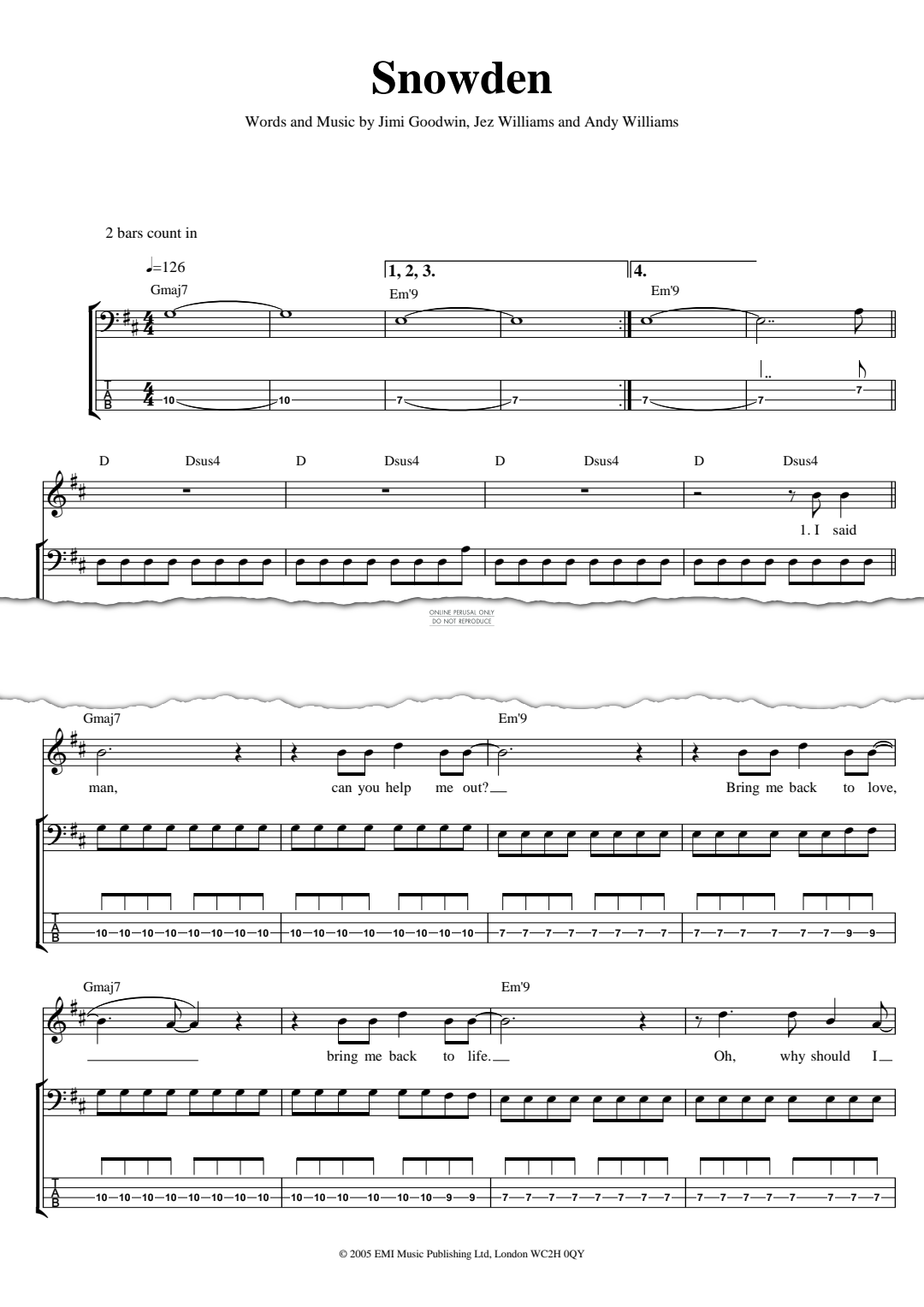 Produktgalerie: Seite 1 von 1 Love Me Like You, Magic Numbers, E-Bass, Gesang