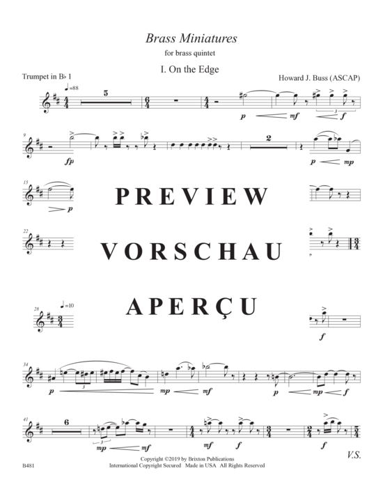 Produktgalerie: Seite 13 von 21 Brass Miniatures , , (Blechbläserquintett)