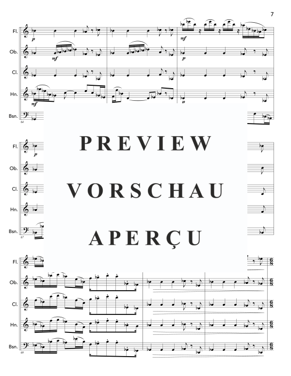 Produktgalerie: Seite 11 von 11 Vignettes, , (Holzbläser Quintett)