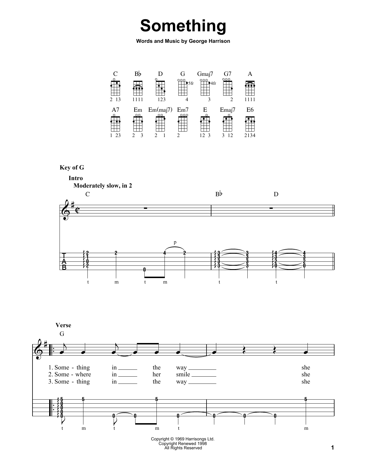 Produktgalerie: Seite 1 von 1 Something, The Beatles, Banjo