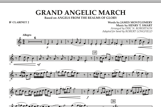 Product picture to: Grand Angelic March - Bb Clarinet 2