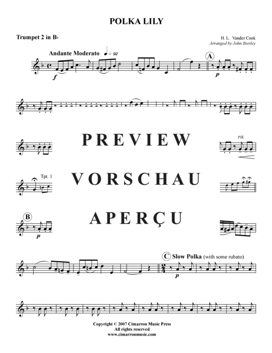 Produktgalerie: Seite 12 von 15 Polka -  Lily , , (Blechbläserquintett)