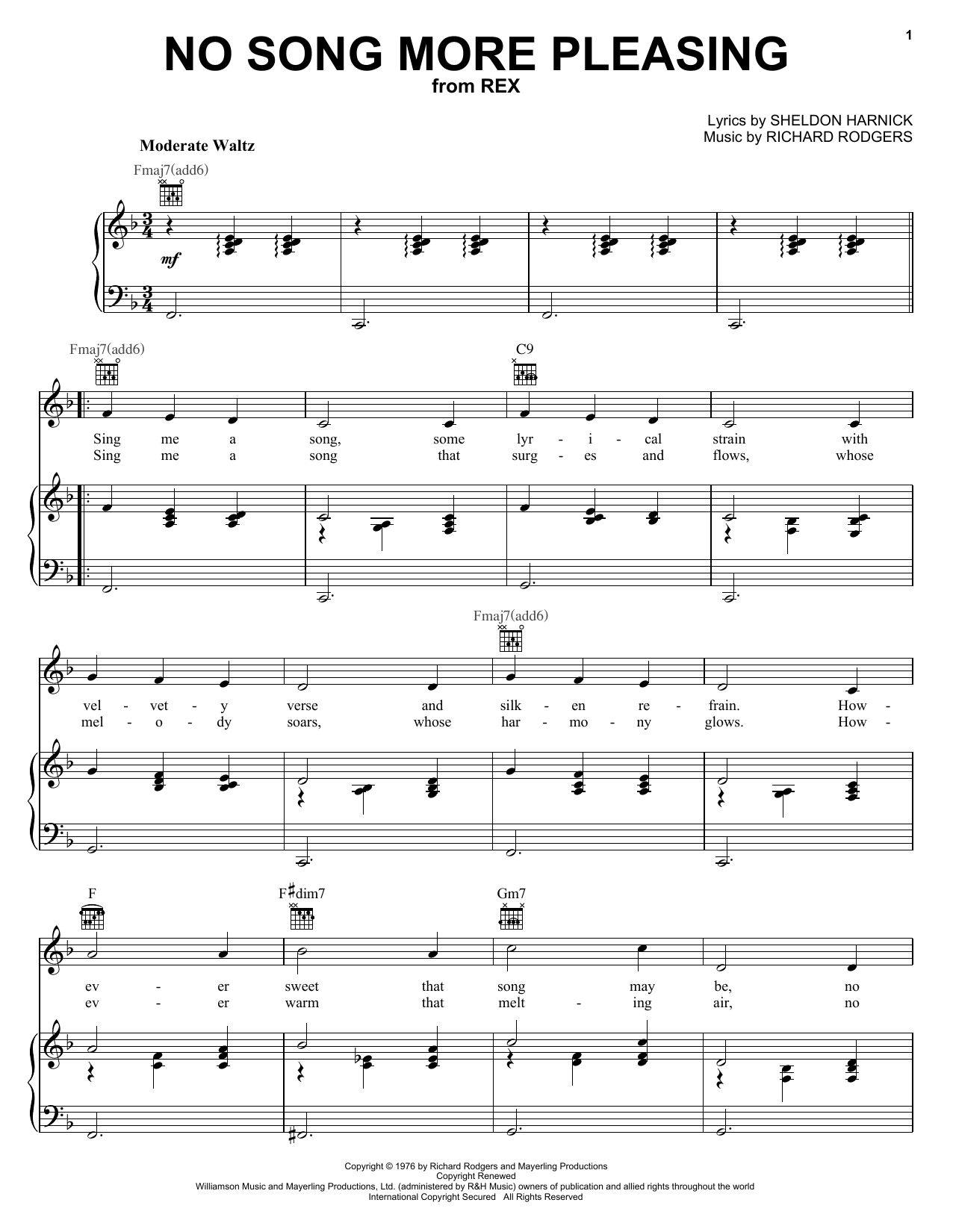Produktbild zu: No Song More Pleasing