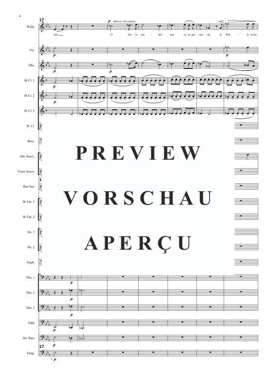 Product gallery: Page 7 of 11 Ebben ne andrò lontano (from La Wally), , Soprano Solo and Brass Band