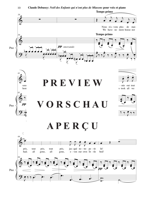 Product gallery: Page 11 of 13 Noêl des Enfants Qui N´ont Plus de Maisons , , (voice high + piano)