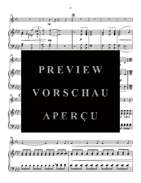 Produktgalerie: Seite 6 von 11 Easter Hymn, , (Horn in F und Klavier)