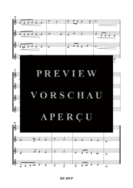 gallery: Tochter Zion, , (Horn Quartett)