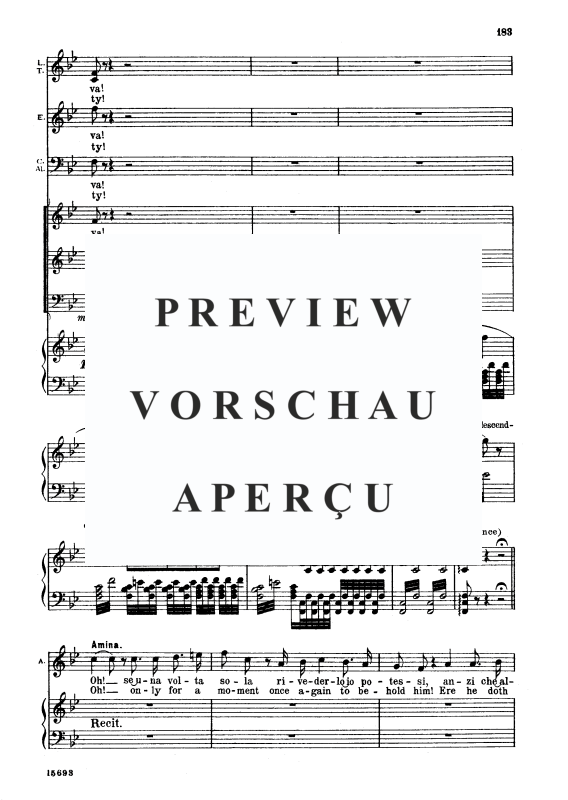 Produktgalerie: Seite 2 von 11 Ah non credea mirarti, , Sopran und Klavier