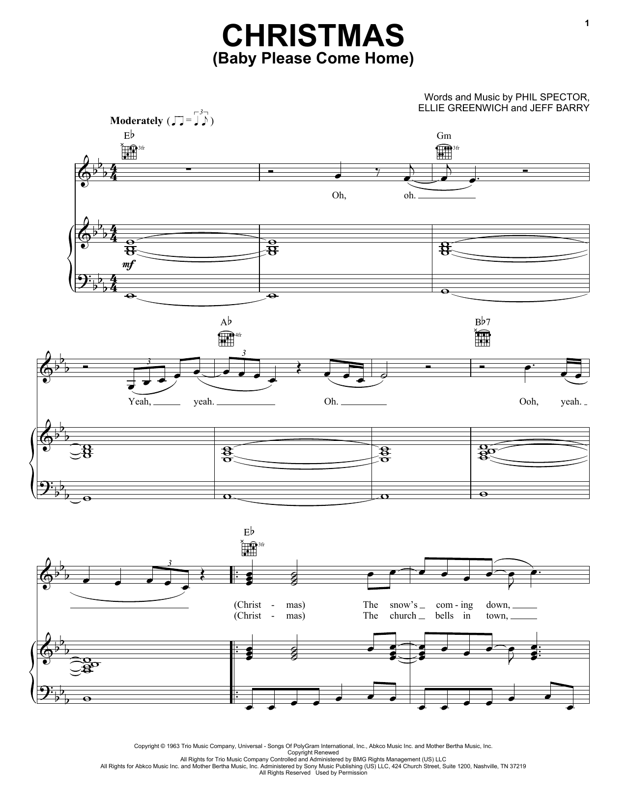 Produktbild zu: Christmas (Baby Please Come Home)