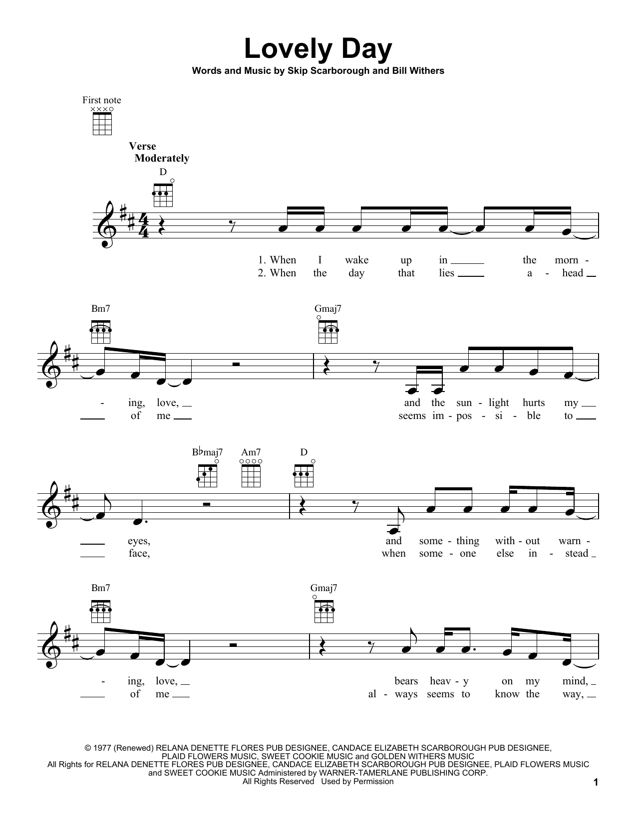 Product gallery: Page 1 of 1 Lovely Day, Bill Withers