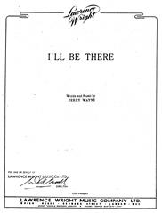 cover: I'll Be There, Jerry Wayne